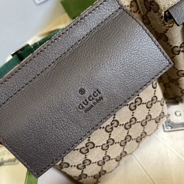 Gucci Original gg canvas belt bag 28566 Brown - Image 5