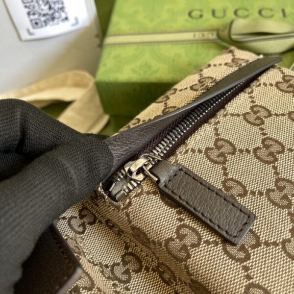 Gucci Original gg canvas belt bag 28566 Brown - Image 6