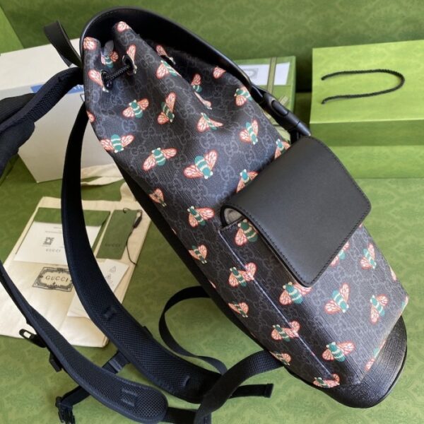 Gucci Bestiary backpack with bees ‎495563 - Image 4