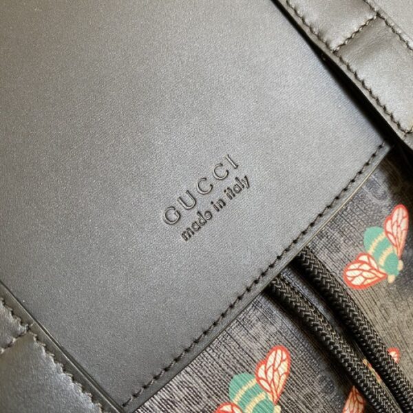Gucci Bestiary backpack with bees ‎495563 - Image 6