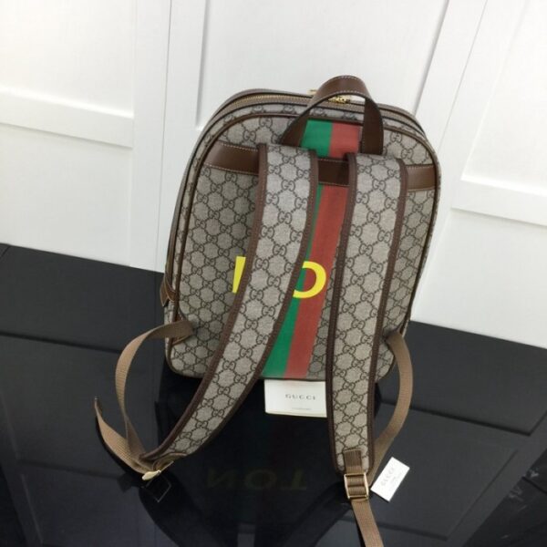 Gucci 'Fake/Not' print medium backpack 636654 - Image 2