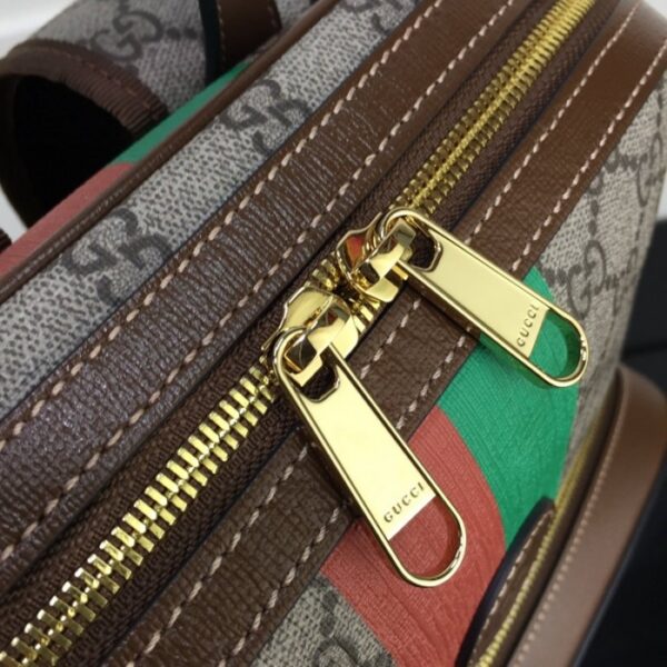 Gucci 'Fake/Not' print medium backpack 636654 - Image 4