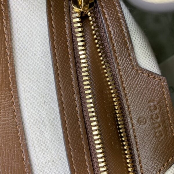 Gucci Backpack with Interlocking G ‎674147 Brown - Image 6