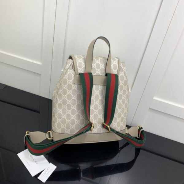 Gucci Backpack with Interlocking G ‎674147 Beige - Image 2