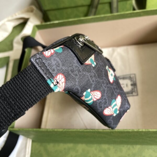 Gucci Bestiary belt bag with bees ‎675181 - Image 3