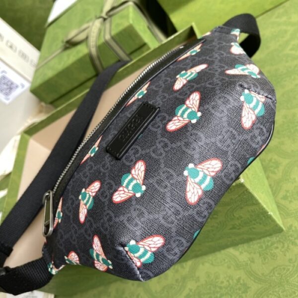 Gucci Bestiary belt bag with bees ‎675181 - Image 4