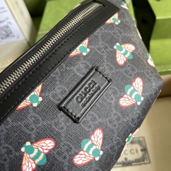 Gucci Bestiary belt bag with bees ‎675181 - Image 5