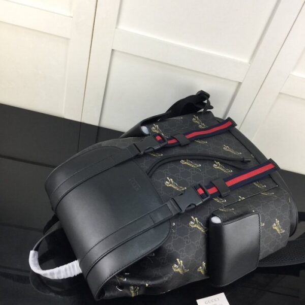 Gucci bestiary backpack with tigers 495563 - Image 4