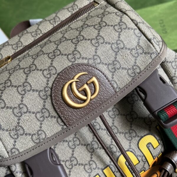 Gucci cat print skateboard backpack ‎690999 - Image 5
