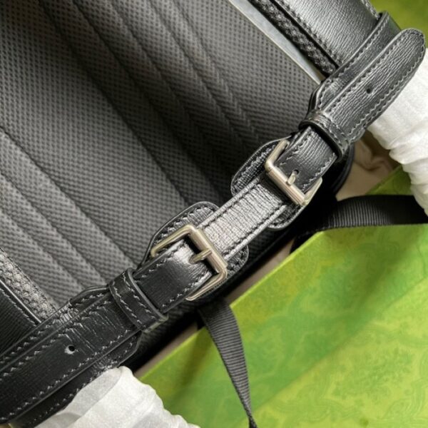 Gucci Medium backpack with Interlocking G ‎696013 Black - Image 6