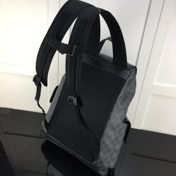 Gucci GG black supreme backpack 495563 - Image 2