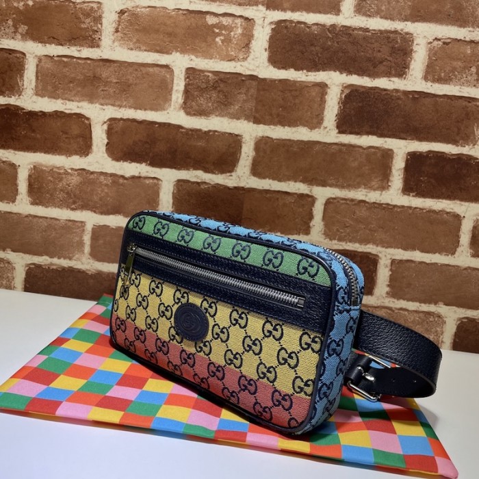 Gucci GG Multicolour belt bag 658657 - Image 2