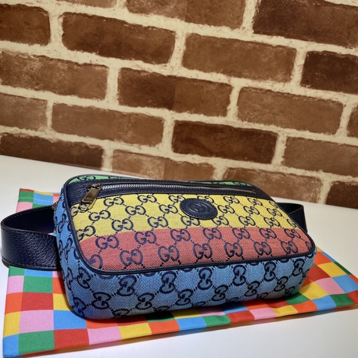 Gucci GG Multicolour belt bag 658657 - Image 5