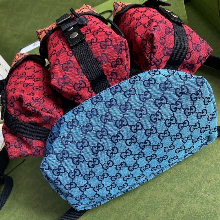 Gucci GG multicolour small backpack 658783 - Image 4