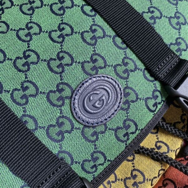 Gucci GG multicolour small backpack 658783 - Image 5