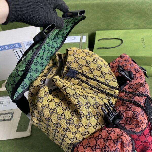 Gucci GG multicolour small backpack 658783 - Image 6