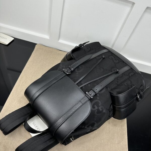 Gucci Jumbo GG backpack Black jumbo GG canvas ‎678829 - Image 2