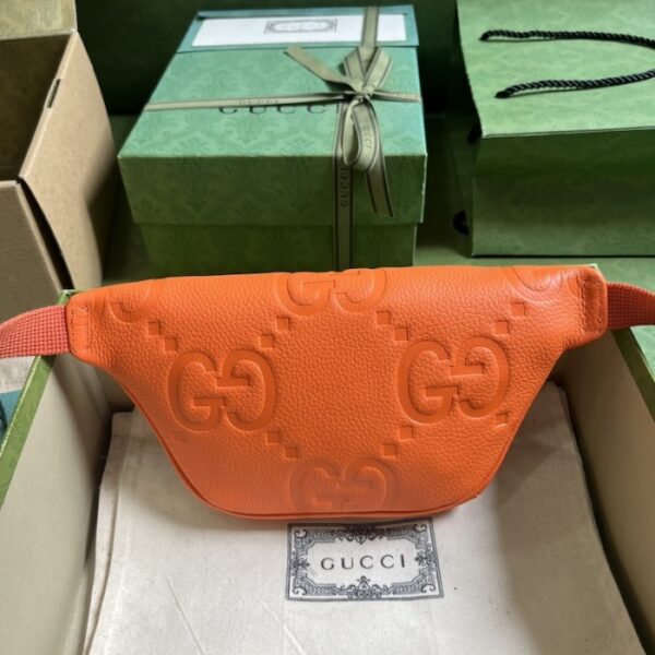 Gucci Jumbo GG small belt bag Orange ‎658582 - Image 2