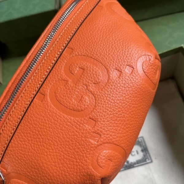 Gucci Jumbo GG small belt bag Orange ‎658582 - Image 5