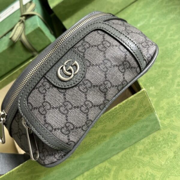 Gucci Ophidia belt bag ‎733868 Grey - Image 3