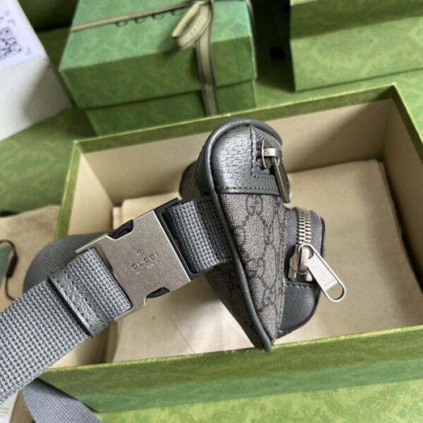 Gucci Ophidia belt bag ‎733868 Grey - Image 4