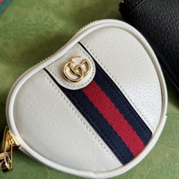 Gucci Ophidia GG heart utility belt Black - Image 5