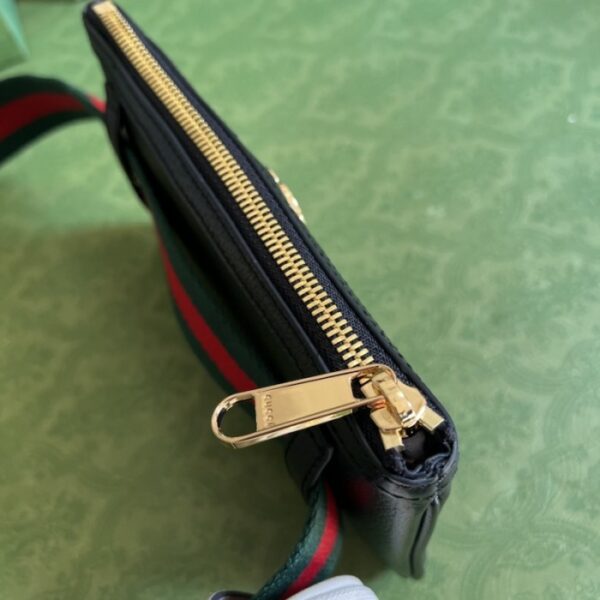 Gucci Ophidia GG heart utility belt Black - Image 6