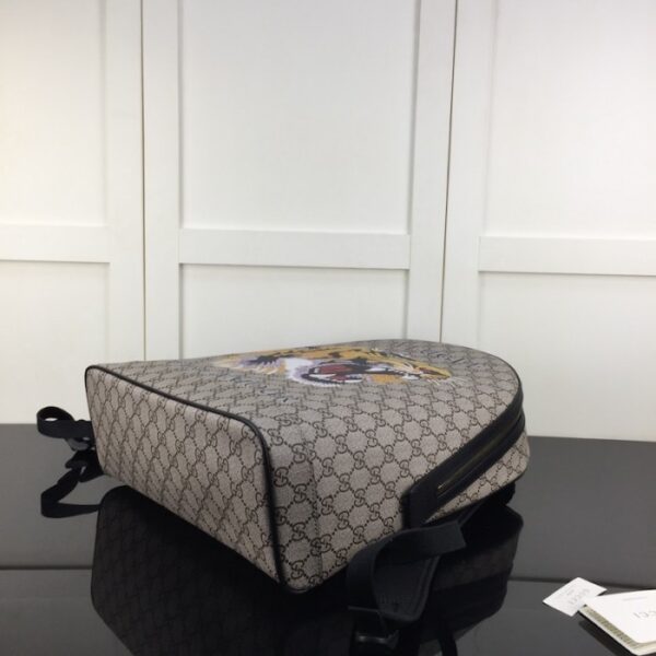 Gucci GG Supreme Backpack Tiger Print 419584 - Image 5