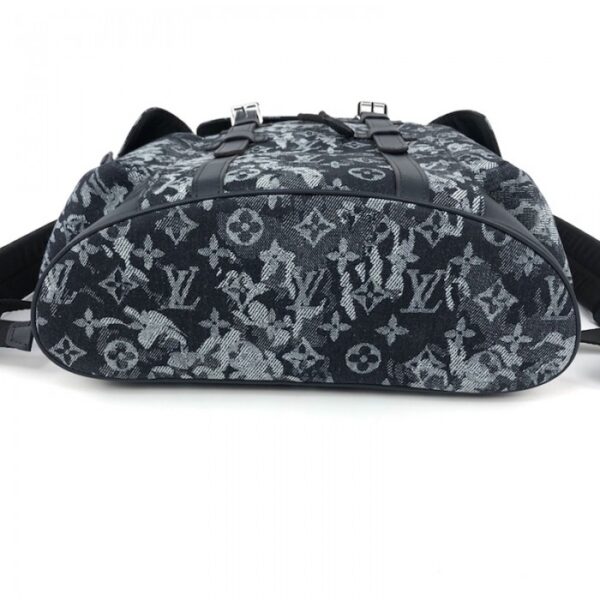 LV Monogram Tapestry Coated Canvas Christopher Backpack M57280 - Image 5