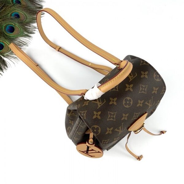 LV Monogram Canvas Montsouris PM Backpack M45501 - Image 3