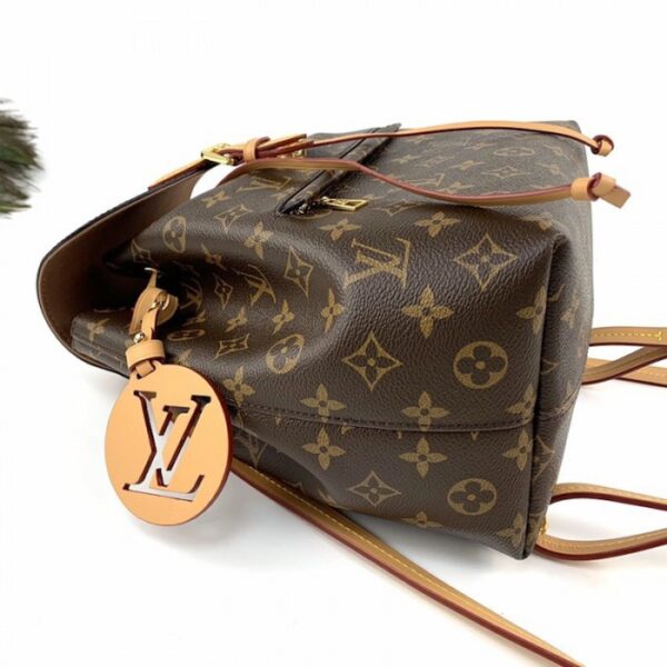 LV Monogram Canvas Montsouris PM Backpack M45501 - Image 4
