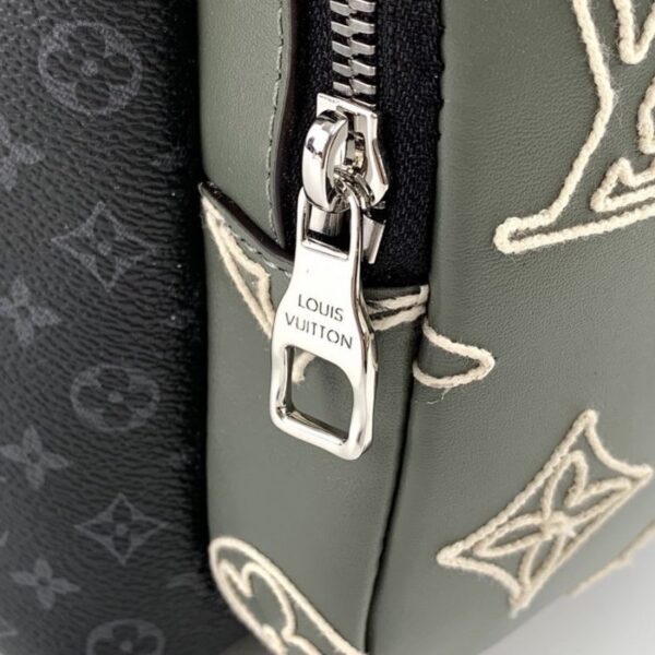 LV Monogram Eclipse Multipocket Backpack M45455 - Image 7