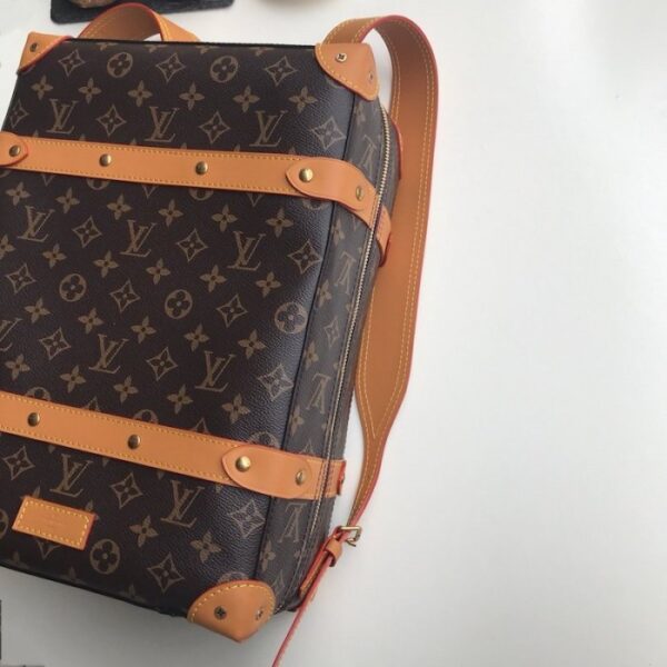 LV Monogram Soft Trunk Backpack PM M44752 - Image 4