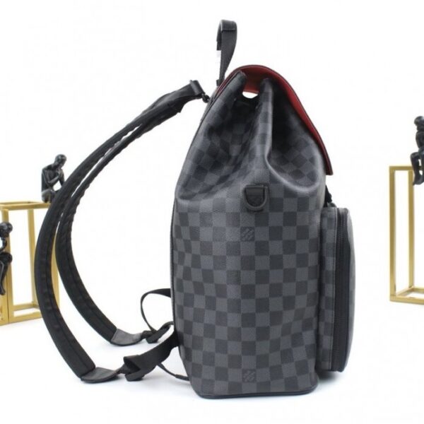 LV Damier Graphite Utility Backpack N40279 - Image 4