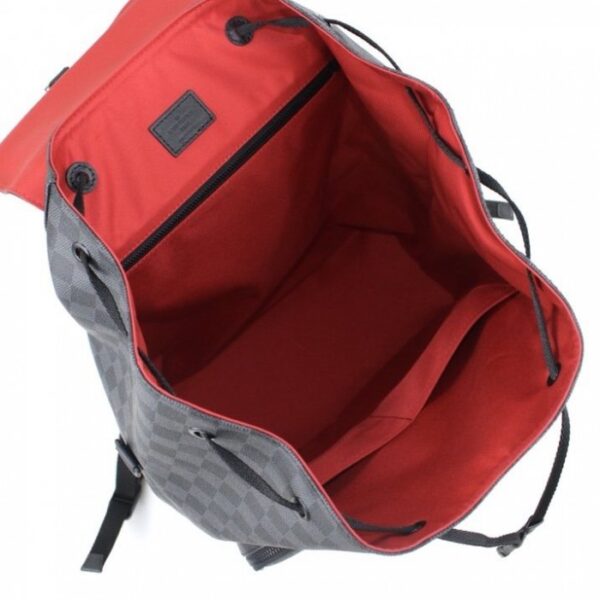 LV Damier Graphite Utility Backpack N40279 - Image 6