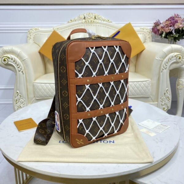 LVxNBA LV Monogram Canvas Shoes Box Backpack M45784 - Image 2