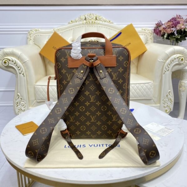 LVxNBA LV Monogram Canvas Shoes Box Backpack M45784 - Image 3