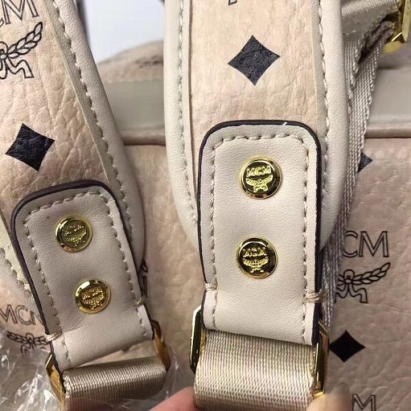 McM Stark Side Studs Backpack Large Beige - Image 6