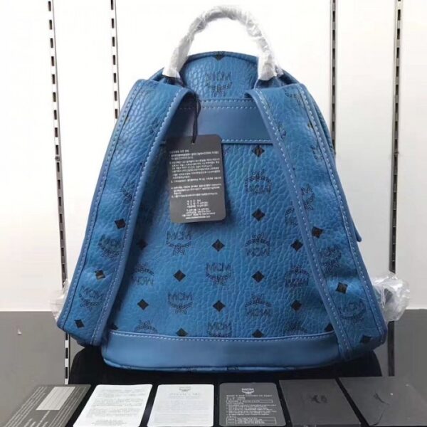 McM Stark Side Studs Backpack Large Blue - Image 3
