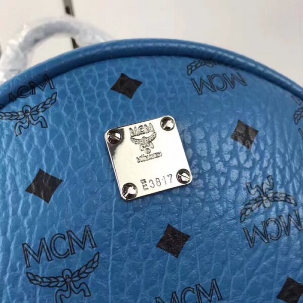 McM Stark Side Studs Backpack Large Blue - Image 5