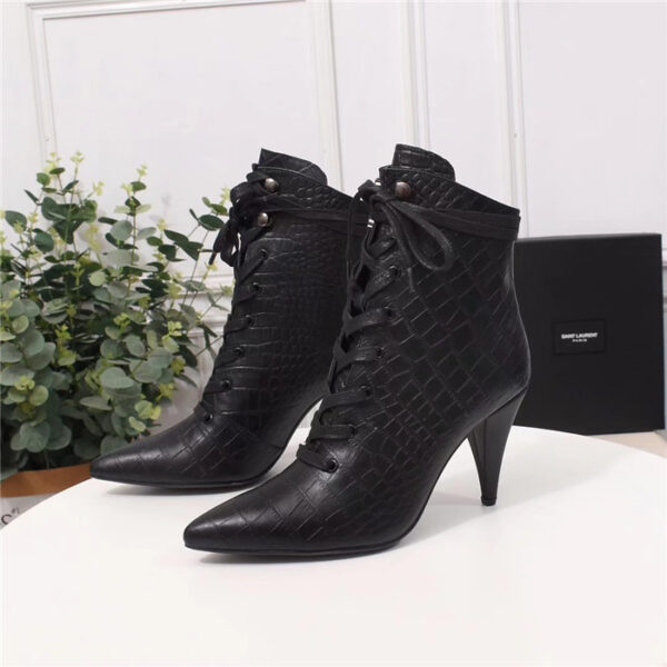 Yves Saint Laurent #709451-1 Boots For Women - Image 7