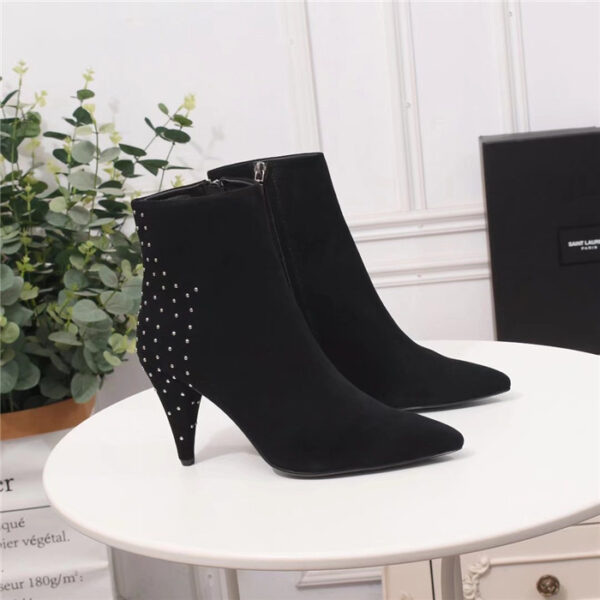 Yves Saint Laurent #709452-1 Boots For Women - Image 4