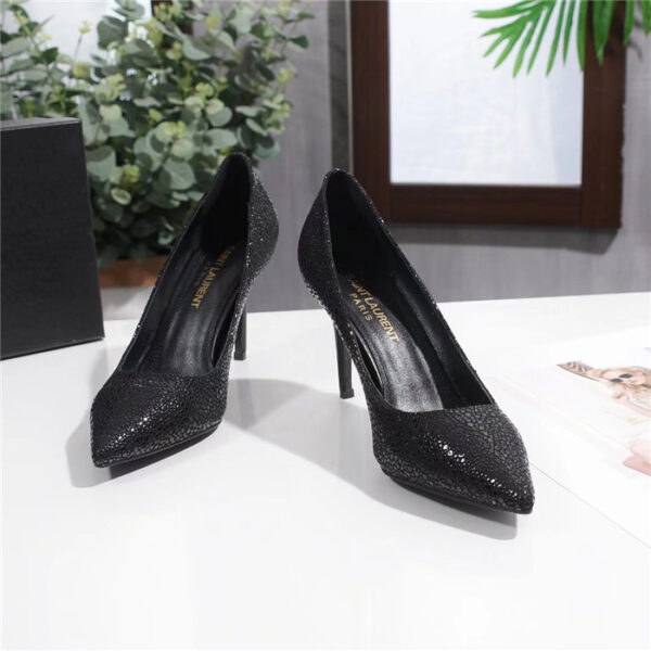 Yves Saint Laurent #709820-1 YSL High-Heeled Shoes For Women - Image 4