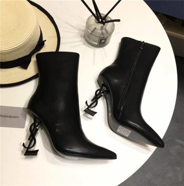 Yves Saint Laurent #717924-1 Boots For Women - Image 4
