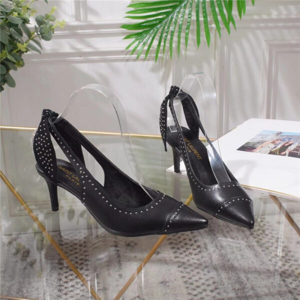 Yves Saint Laurent #717950-1 YSL High-Heeled Shoes For Women - Image 3