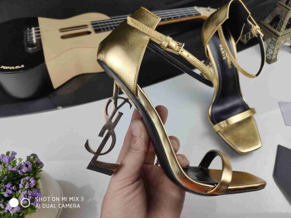 Yves Saint Laurent #738269-1 YSL High-Heeled Shoes For Women - Image 4