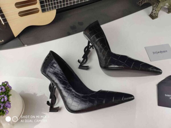 Yves Saint Laurent #738415-1 YSL High-Heeled Shoes For Women - Image 3