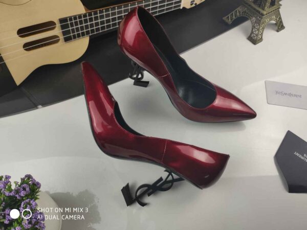 Yves Saint Laurent #738418-1 YSL High-Heeled Shoes For Women - Image 3