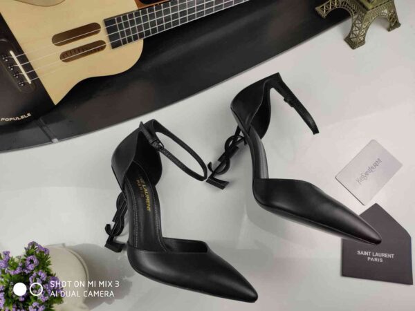 Yves Saint Laurent #738423-1 YSL High-Heeled Shoes For Women - Image 3