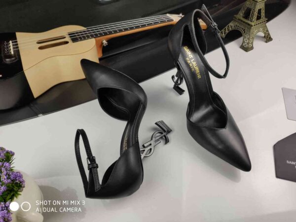 Yves Saint Laurent #738423-1 YSL High-Heeled Shoes For Women - Image 4
